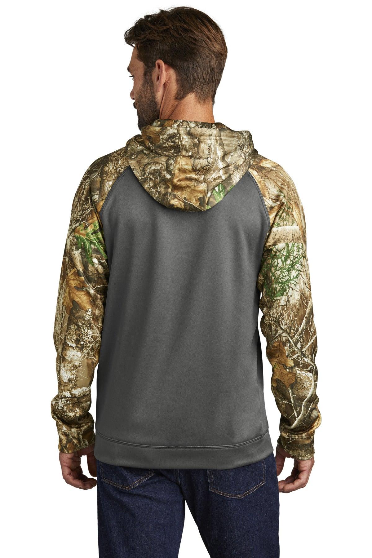 Russell Outdoors Realtree Performance Colorblock Pullover Hoodie RU451 - Dresses Max