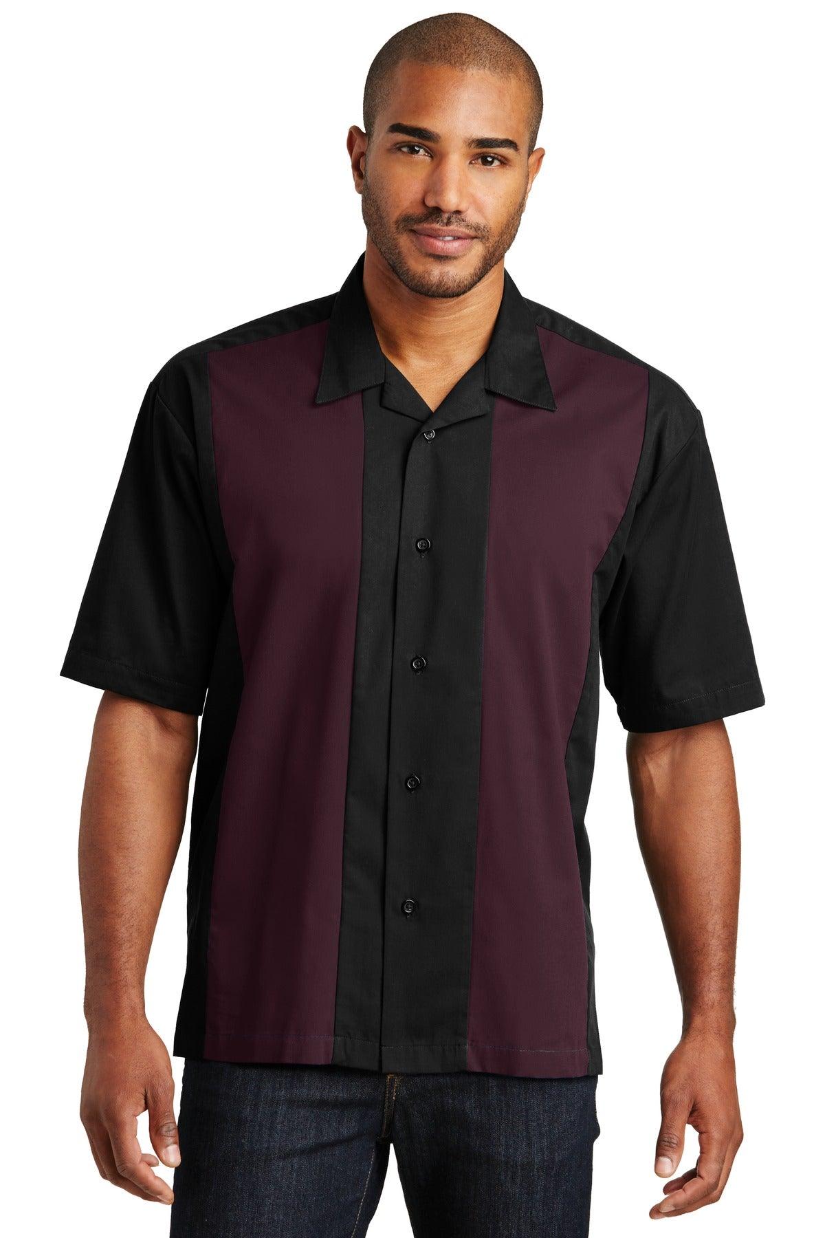 Port Authority Retro Camp Shirt. S300 - Dresses Max
