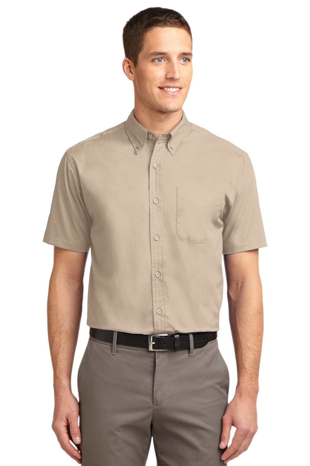 Port Authority Short Sleeve Easy Care Shirt. S508 - Dresses Max