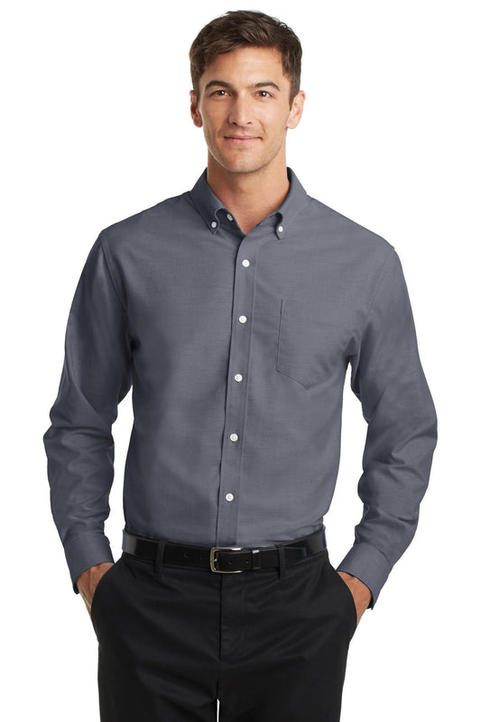 Port Authority SuperPro Oxford Shirt. S658 - Dresses Max