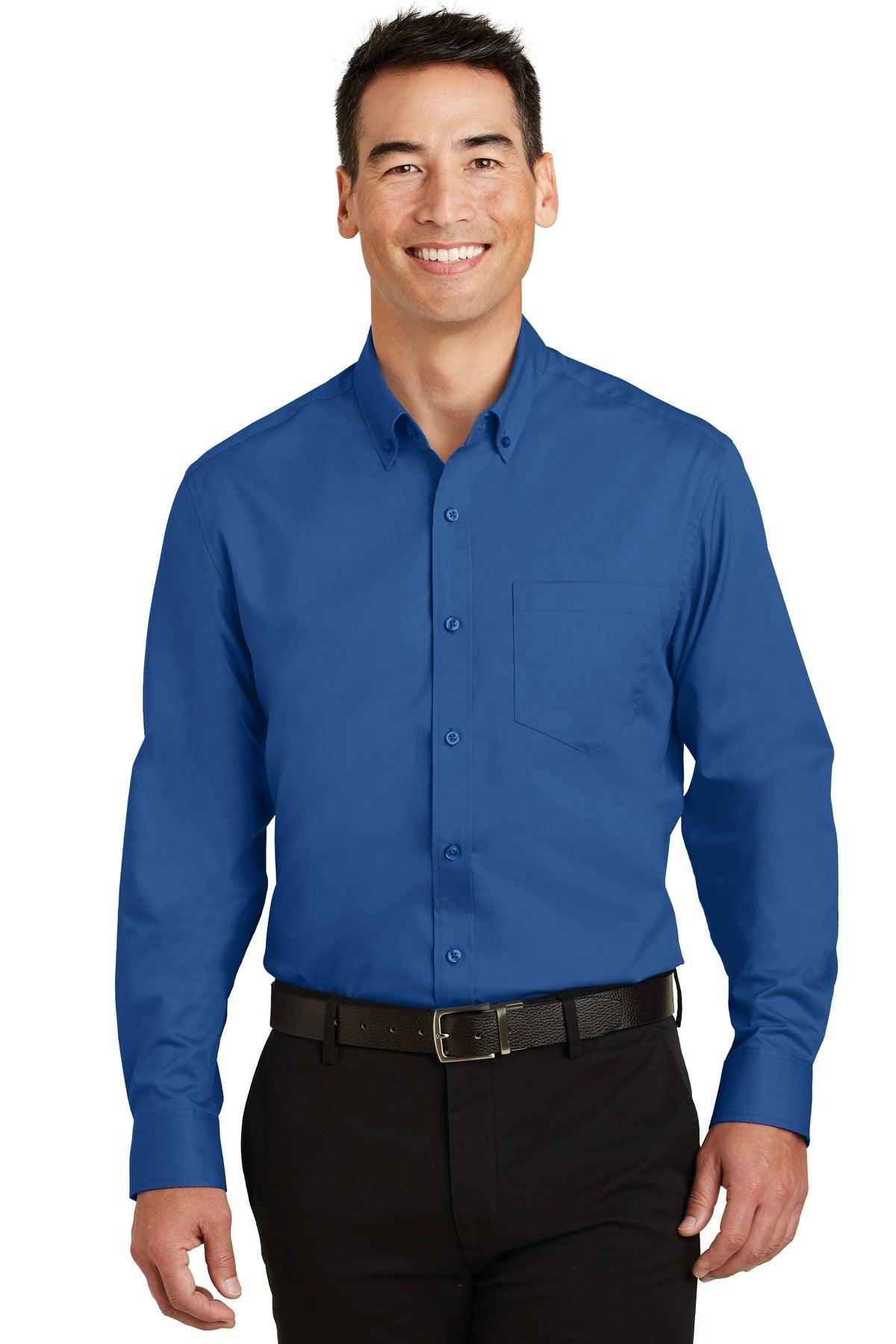 Port Authority SuperPro Twill Shirt. S663 - Dresses Max