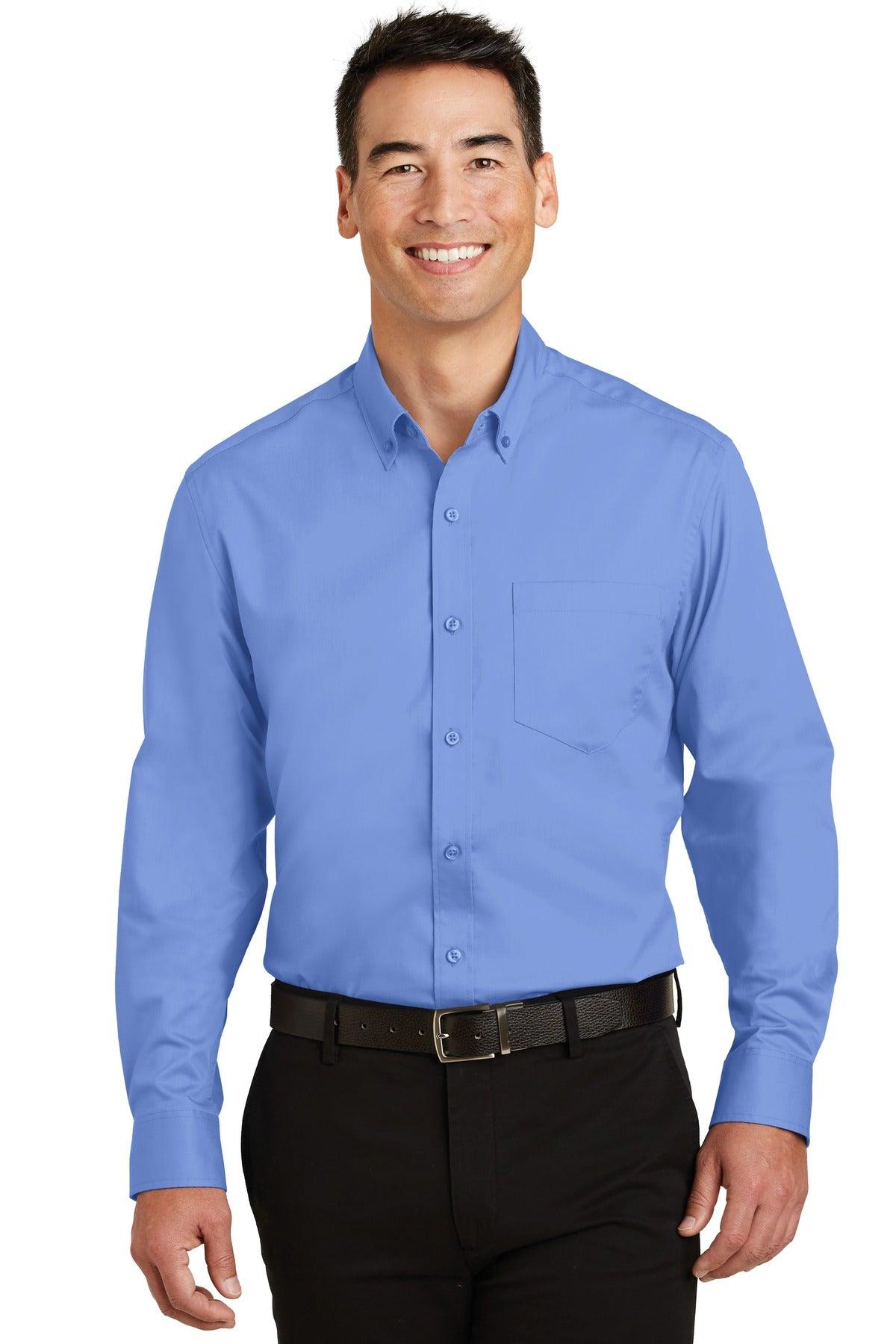 Port Authority SuperPro Twill Shirt. S663 - Dresses Max