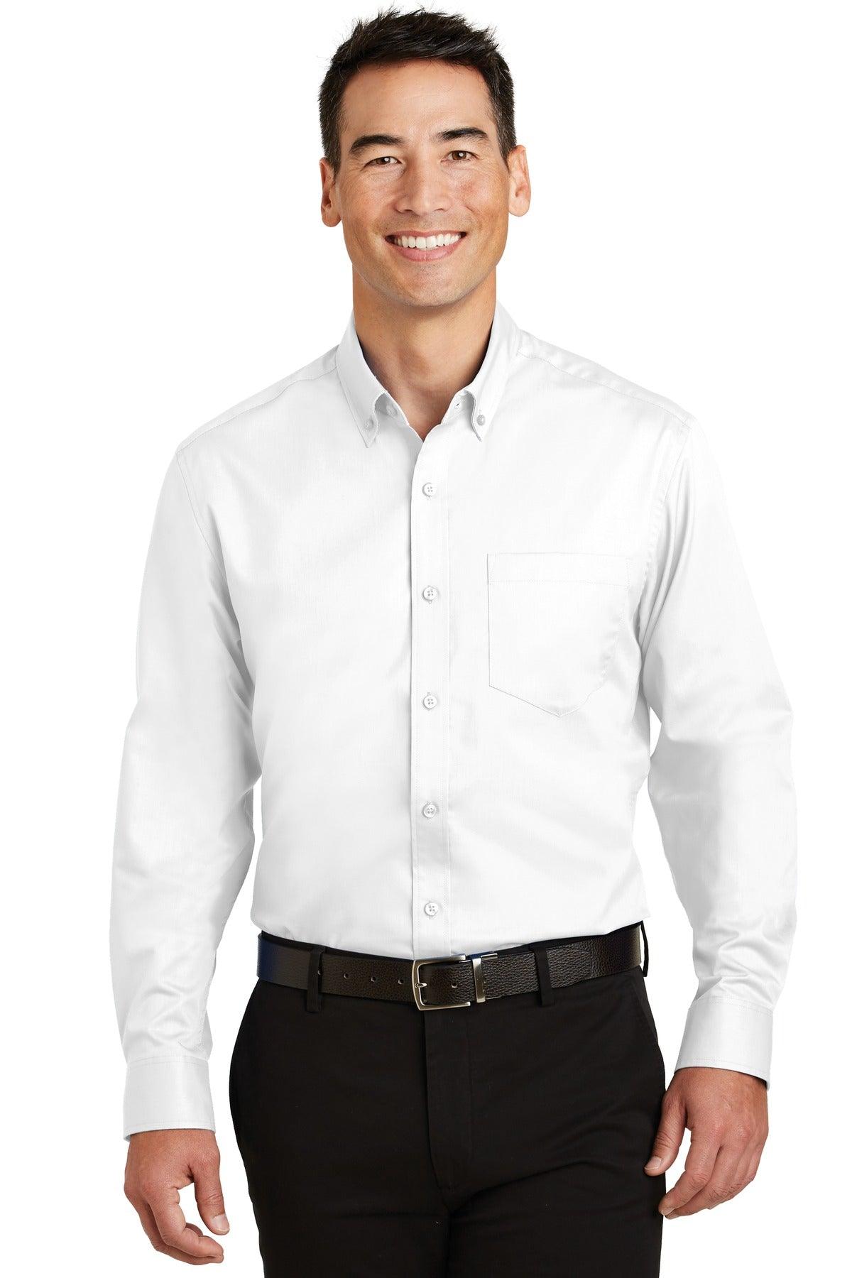 Port Authority SuperPro Twill Shirt. S663 - Dresses Max