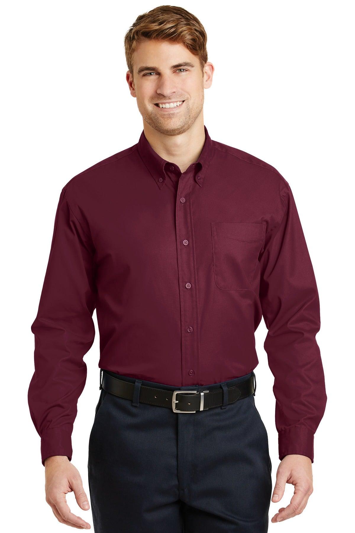 CornerStone - Long Sleeve SuperPro Twill Shirt. SP17 - Dresses Max