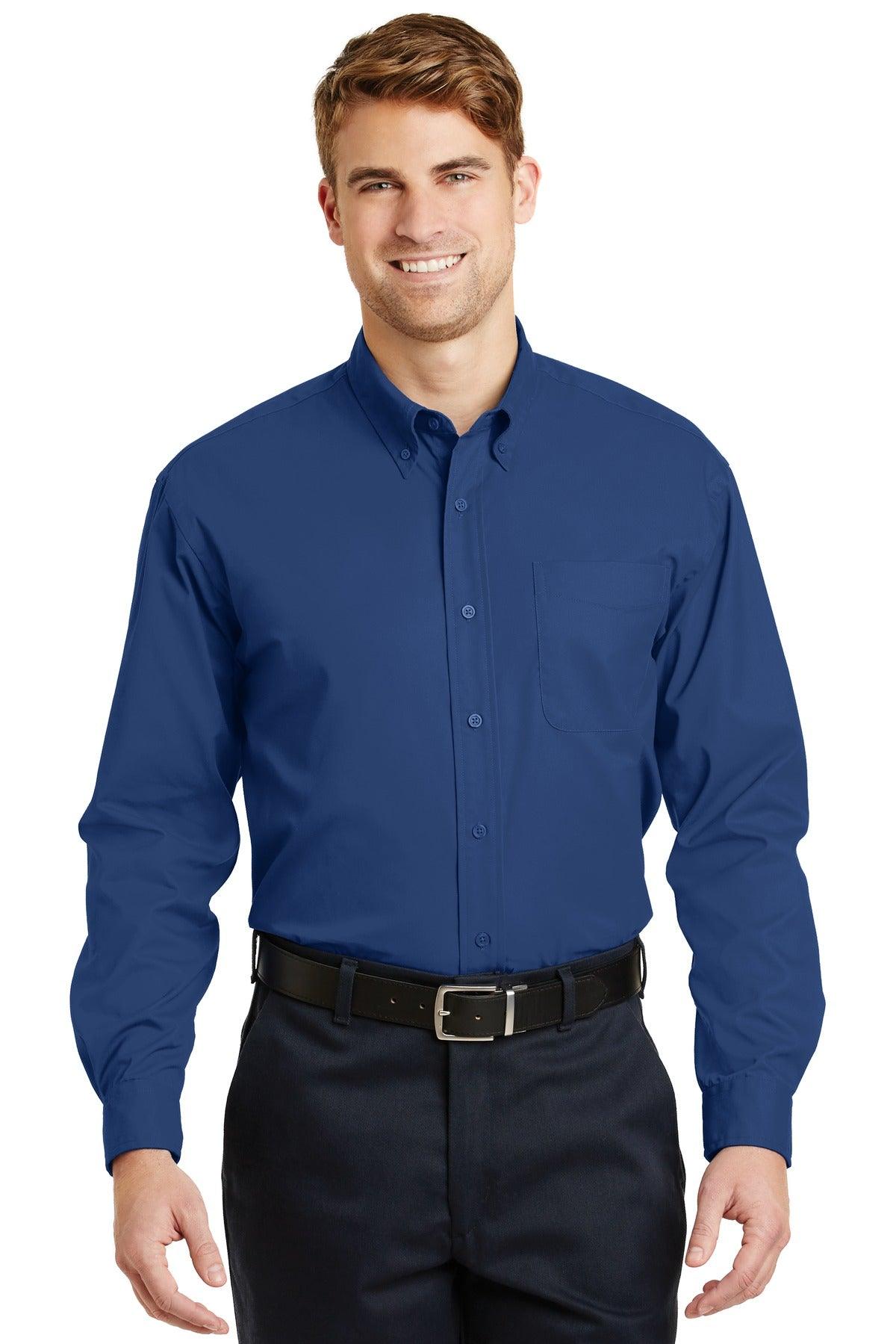 CornerStone - Long Sleeve SuperPro Twill Shirt. SP17 - Dresses Max
