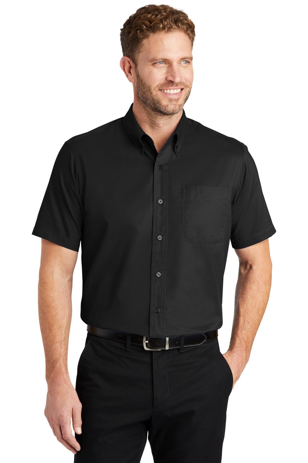 CornerStone - Short Sleeve SuperPro Twill Shirt. SP18 - Dresses Max