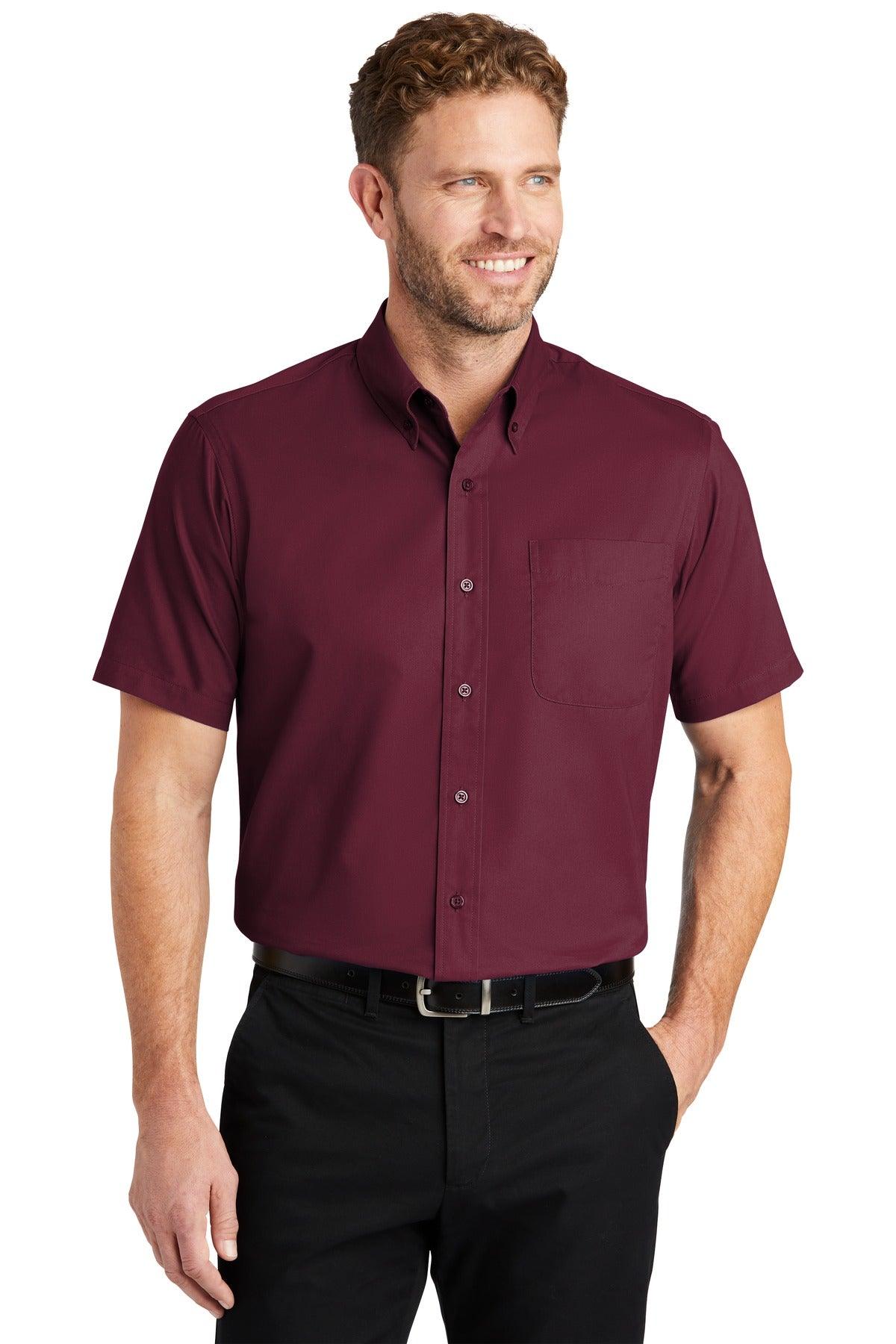CornerStone - Short Sleeve SuperPro Twill Shirt. SP18 - Dresses Max