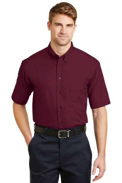 CornerStone - Short Sleeve SuperPro Twill Shirt. SP18 - Dresses Max