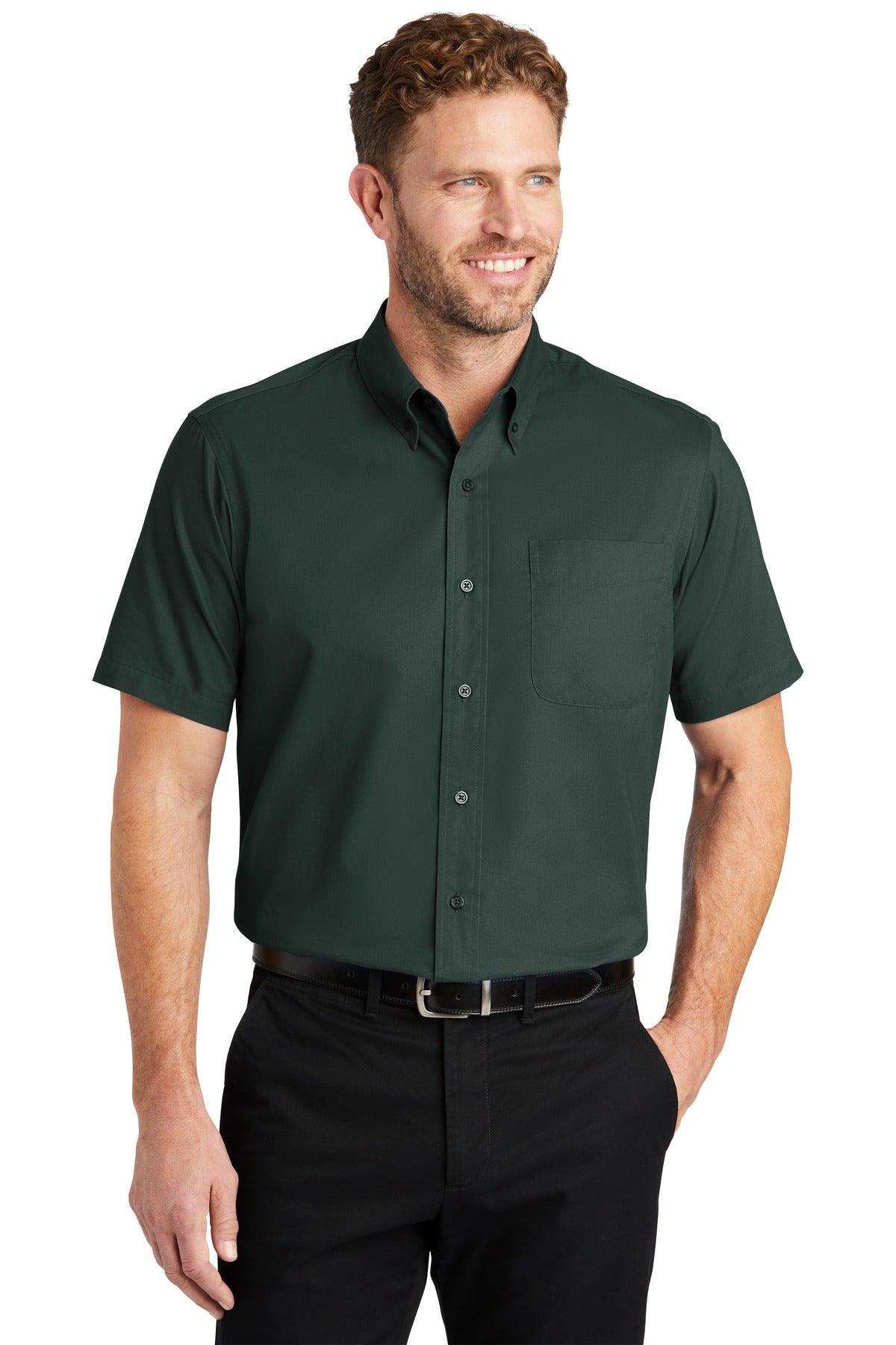 CornerStone - Short Sleeve SuperPro Twill Shirt. SP18 - Dresses Max
