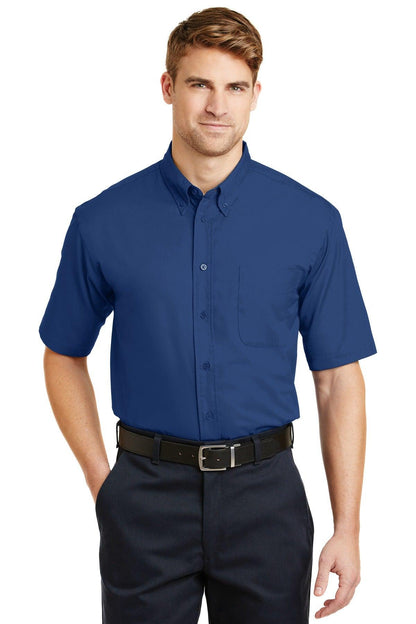 CornerStone - Short Sleeve SuperPro Twill Shirt. SP18 - Dresses Max