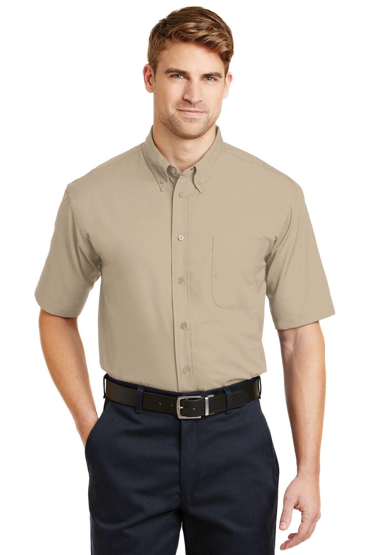 CornerStone - Short Sleeve SuperPro Twill Shirt. SP18 - Dresses Max