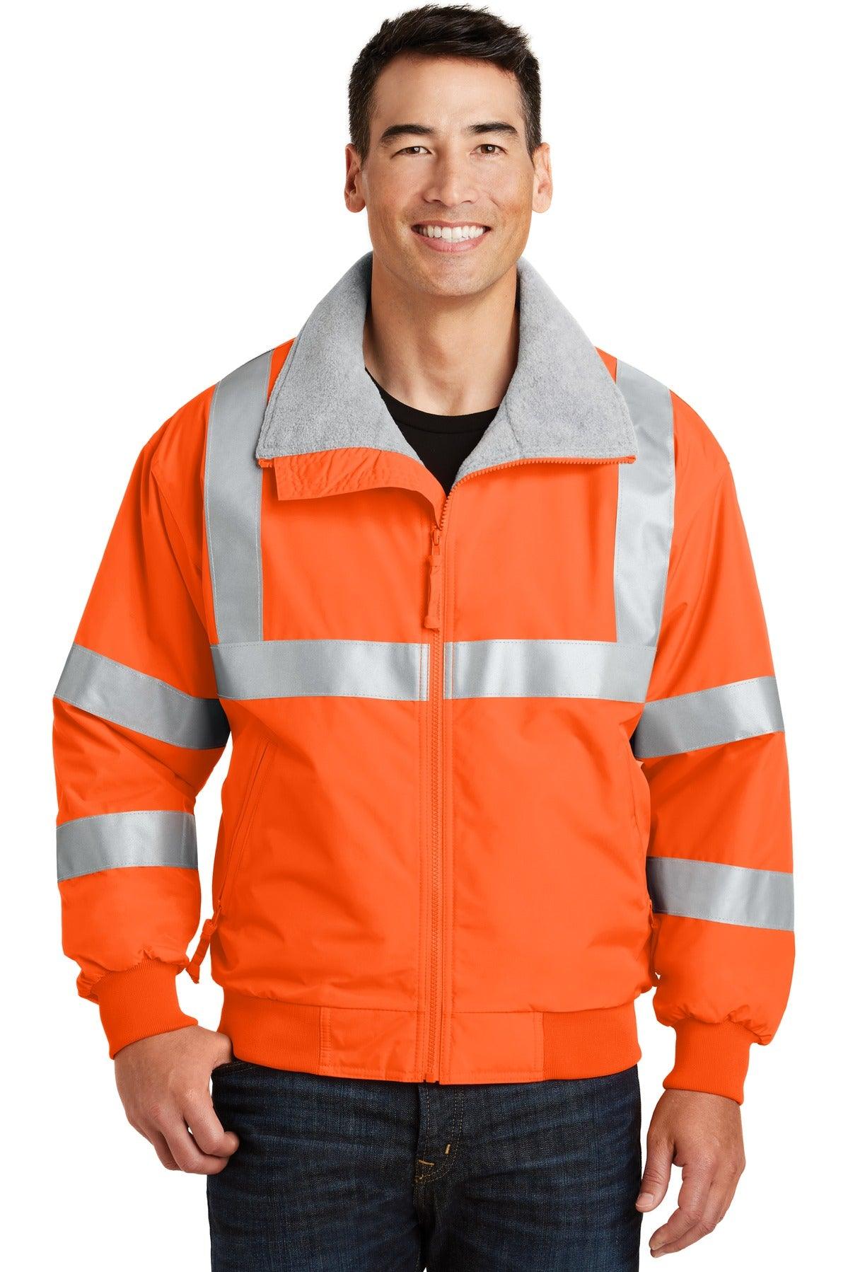 Port Authority Enhanced Visibility Challenger Jacket with Reflective Taping. SRJ754 - Dresses Max