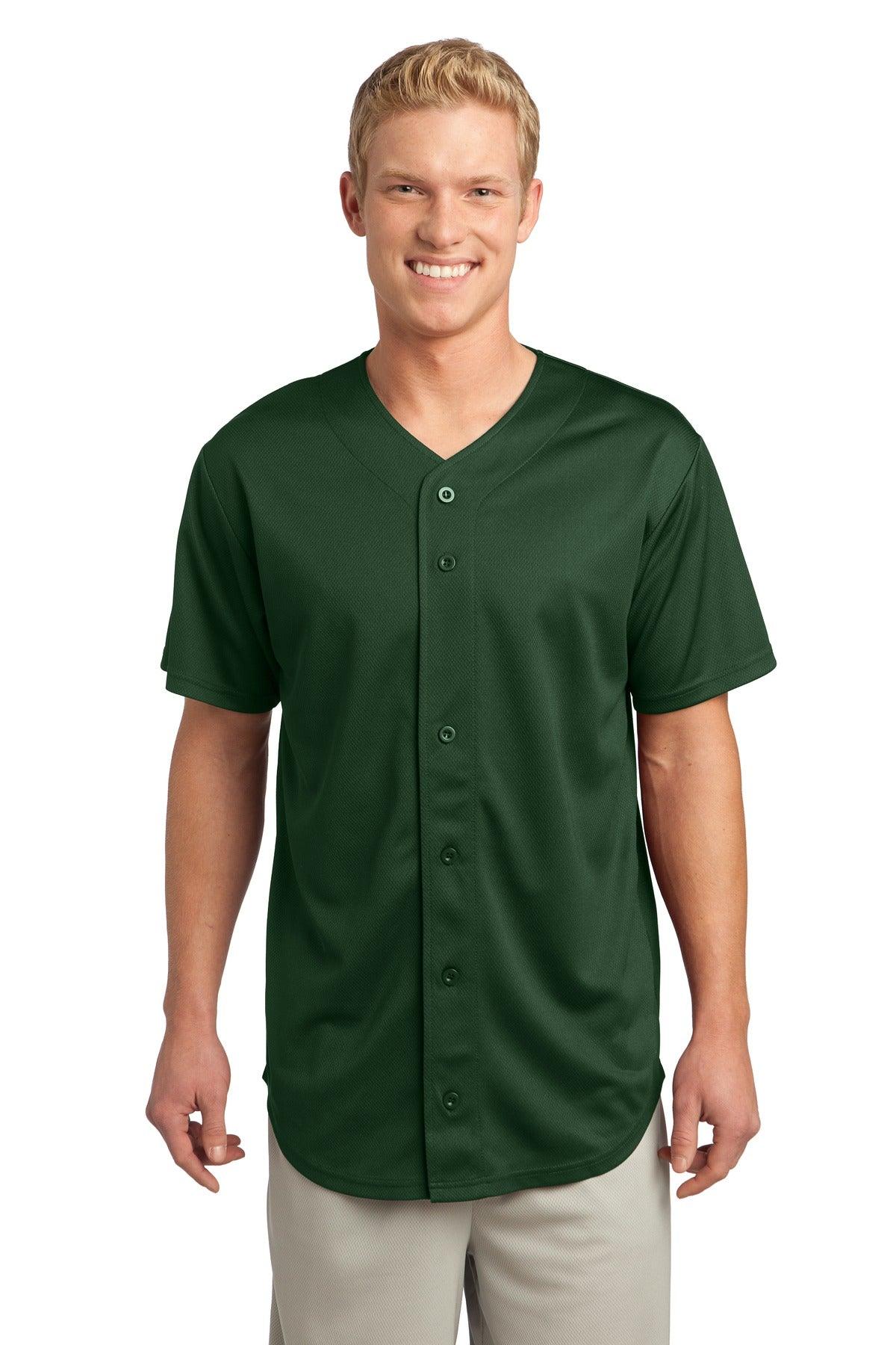 Sport-Tek PosiCharge Tough Mesh Full-Button Jersey. ST220 - Dresses Max