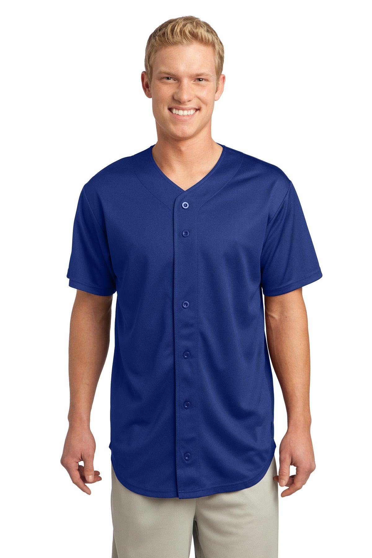 Sport-Tek PosiCharge Tough Mesh Full-Button Jersey. ST220 - Dresses Max