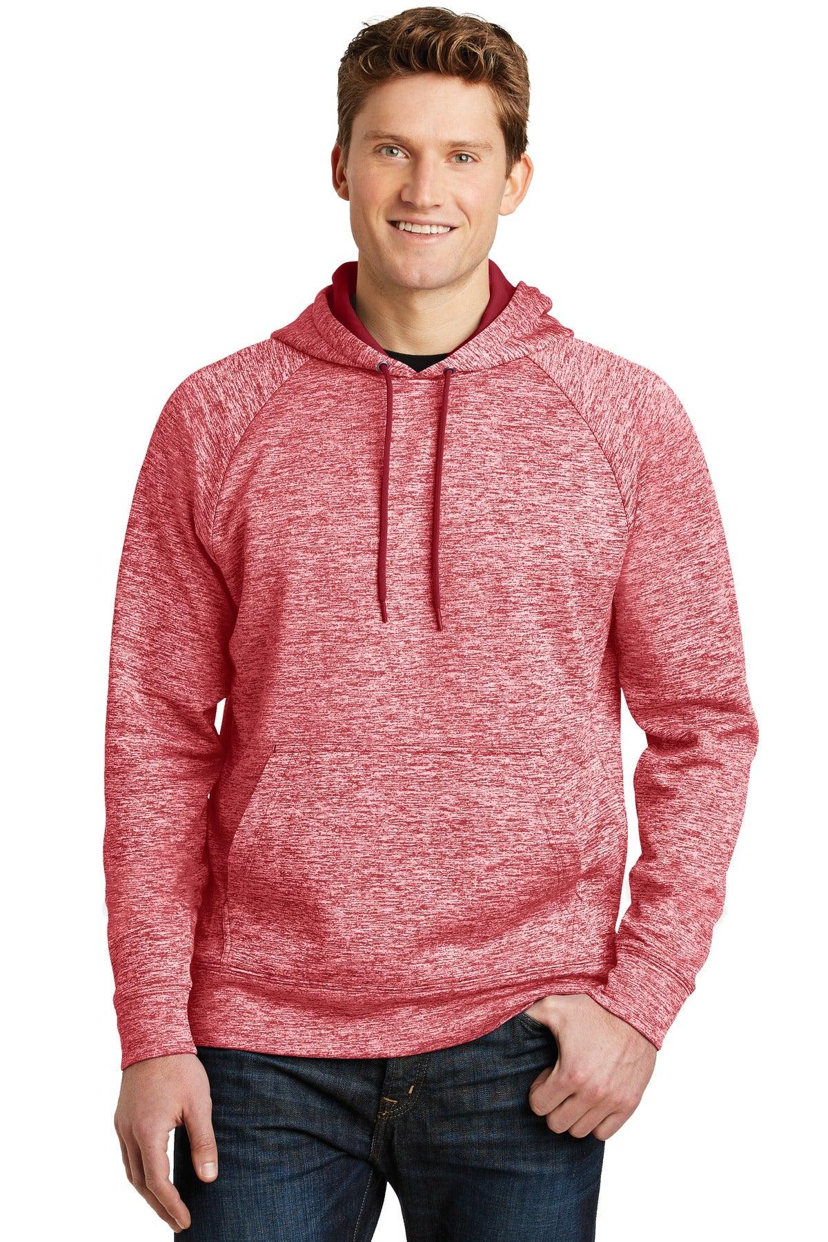 Sport-Tek PosiCharge Electric Heather Fleece Hooded Pullover. ST225 - Dresses Max