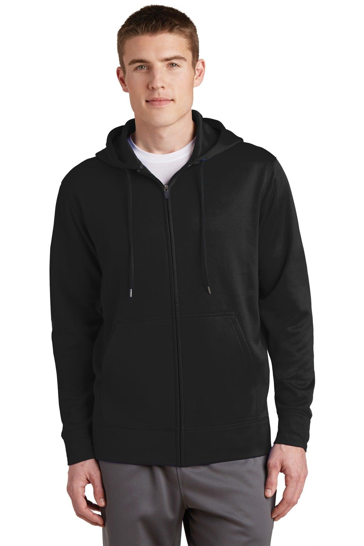 Sport-Tek Sport-Wick Fleece Full-Zip Hooded Jacket. ST238 - Dresses Max