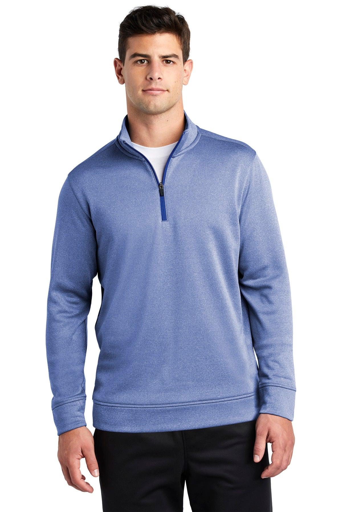 Sport-Tek PosiCharge Sport-Wick Heather Fleece 1/4-Zip Pullover. ST263 - Dresses Max
