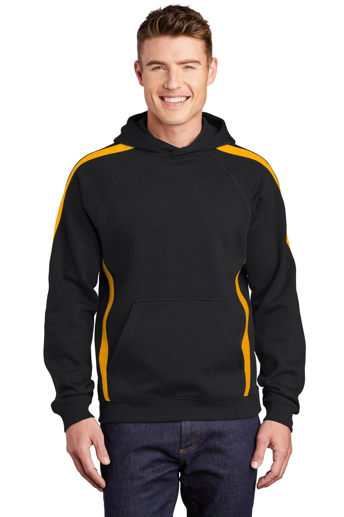 Sport-Tek Sleeve Stripe Pullover Hooded Sweatshirt. ST265 - Dresses Max
