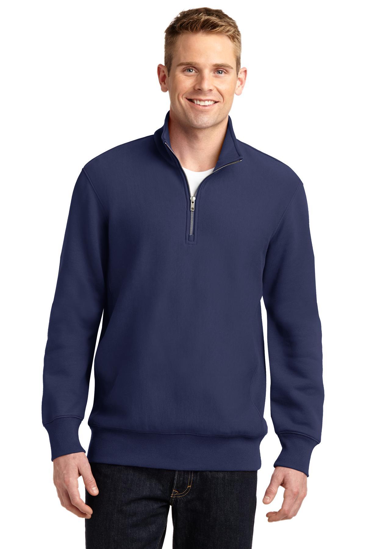 Sport-Tek Super Heavyweight 1/4-Zip Pullover Sweatshirt. ST283 - Dresses Max
