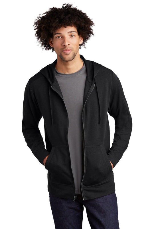 Sport-Tek PosiCharge Tri-Blend Wicking Fleece Full-Zip Hooded Jacket ST293 - Dresses Max
