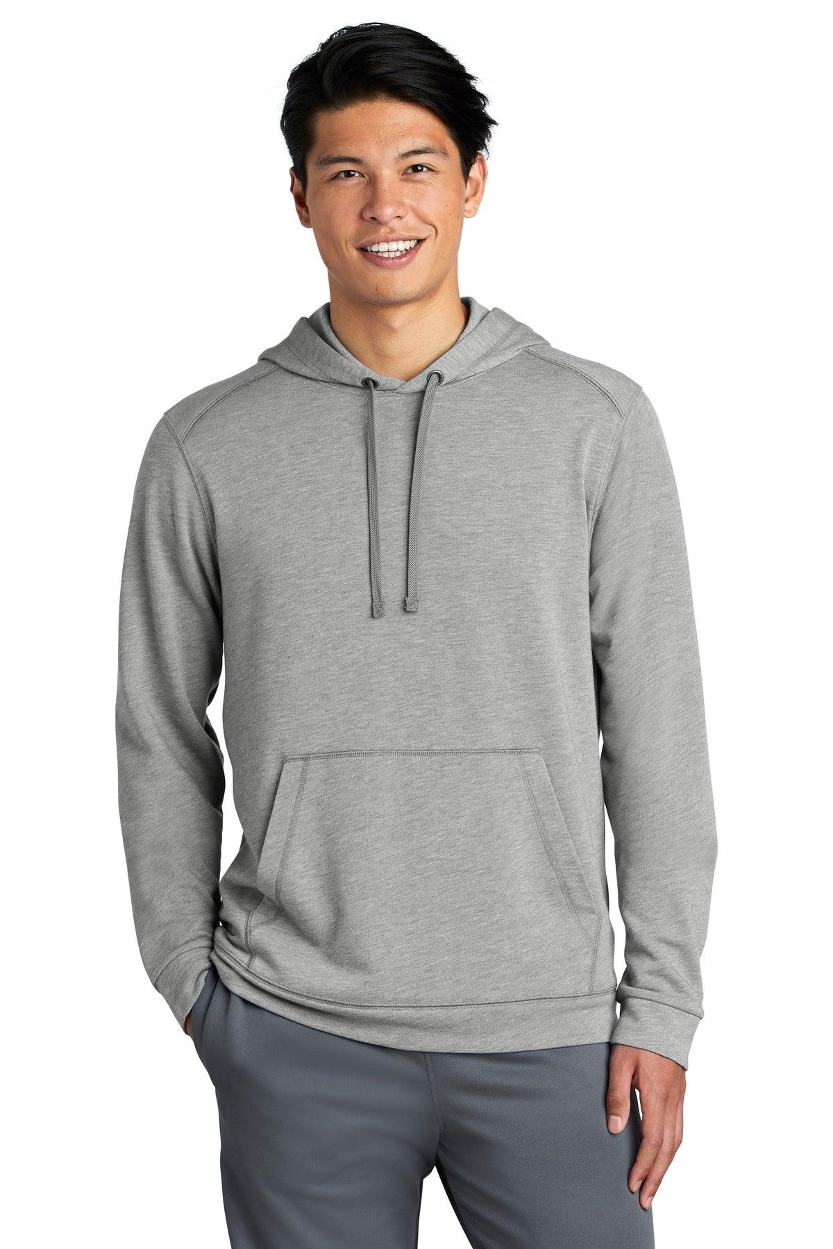 Sport-Tek PosiCharge Tri-Blend Wicking Fleece Hooded Pullover. ST296 - Dresses Max