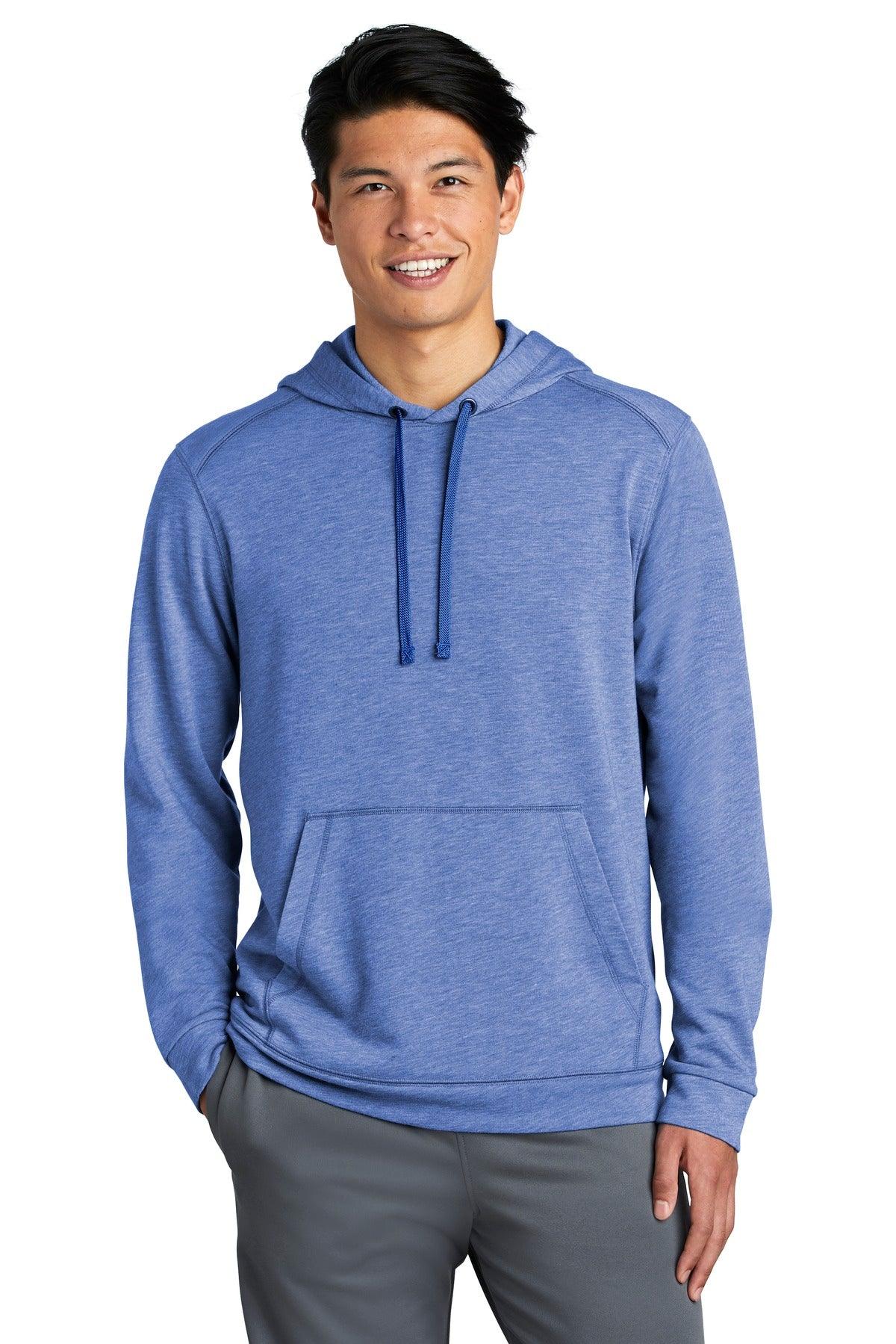 Sport-Tek PosiCharge Tri-Blend Wicking Fleece Hooded Pullover. ST296 - Dresses Max