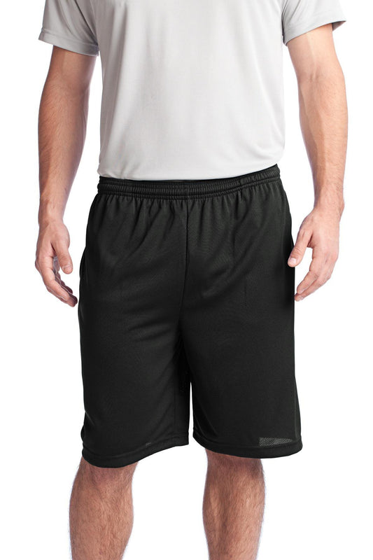 Sport-Tek PosiCharge Tough Mesh Pocket Short. ST312 - Dresses Max