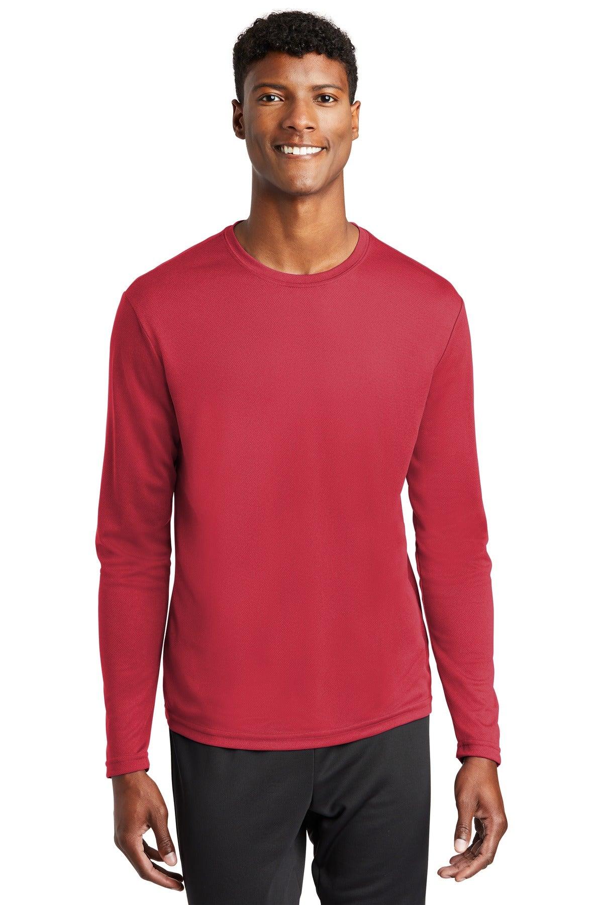 Sport-Tek PosiCharge RacerMesh Long Sleeve Tee. ST340LS - Dresses Max