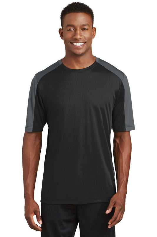 Sport-Tek PosiCharge Competitor Sleeve-Blocked Tee. ST354 - Dresses Max