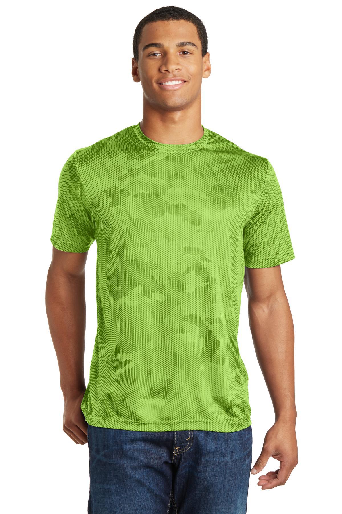 Sport-Tek CamoHex Tee. ST370 - Dresses Max
