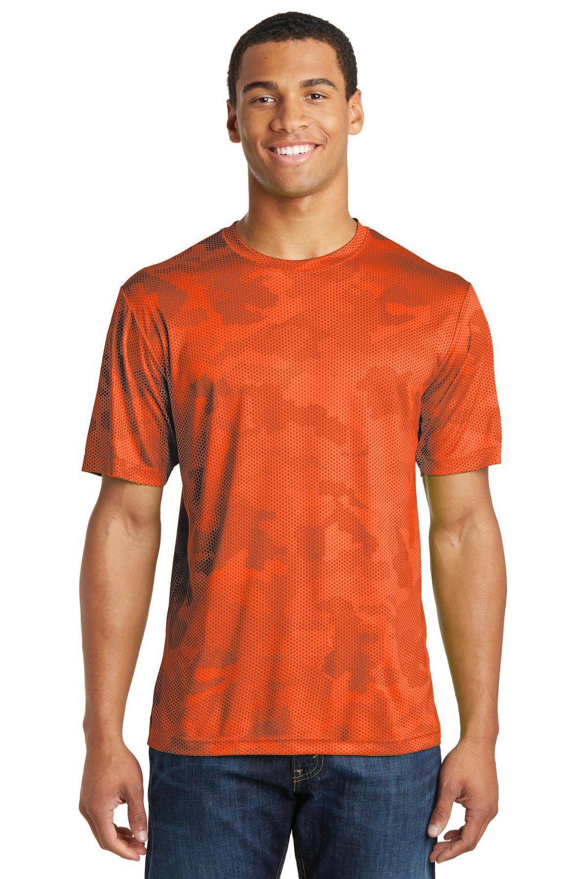 Sport-Tek CamoHex Tee. ST370 - Dresses Max
