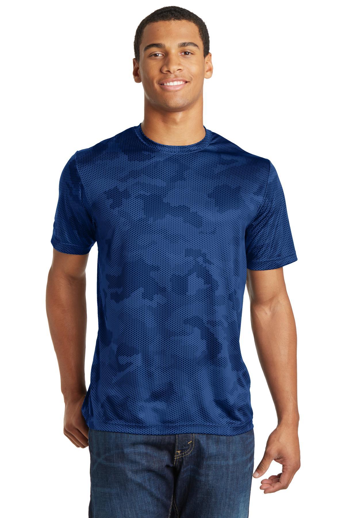 Sport-Tek CamoHex Tee. ST370 - Dresses Max