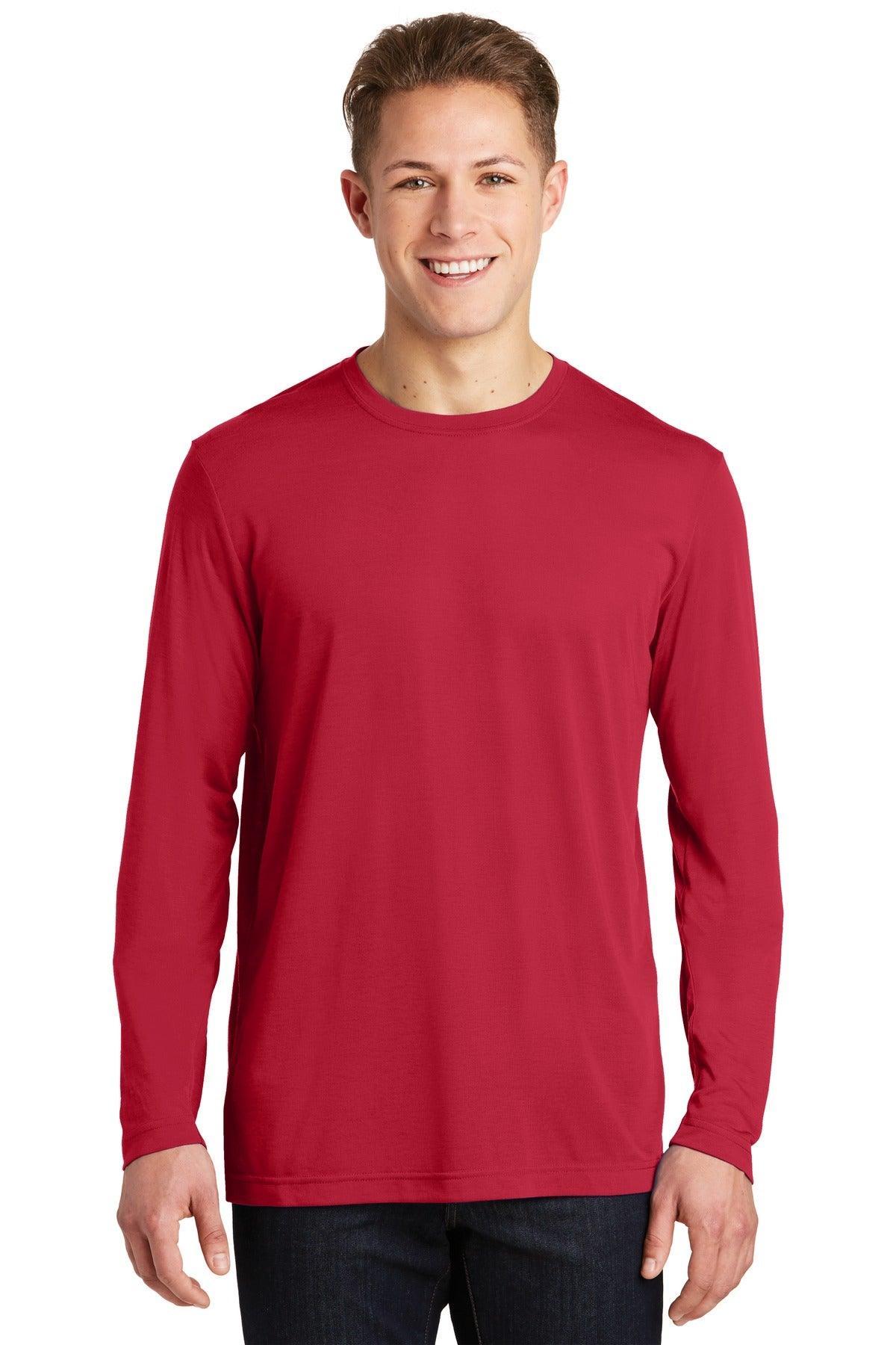 Sport-Tek Long Sleeve PosiCharge Competitor Cotton Touch Tee. ST450LS - Dresses Max