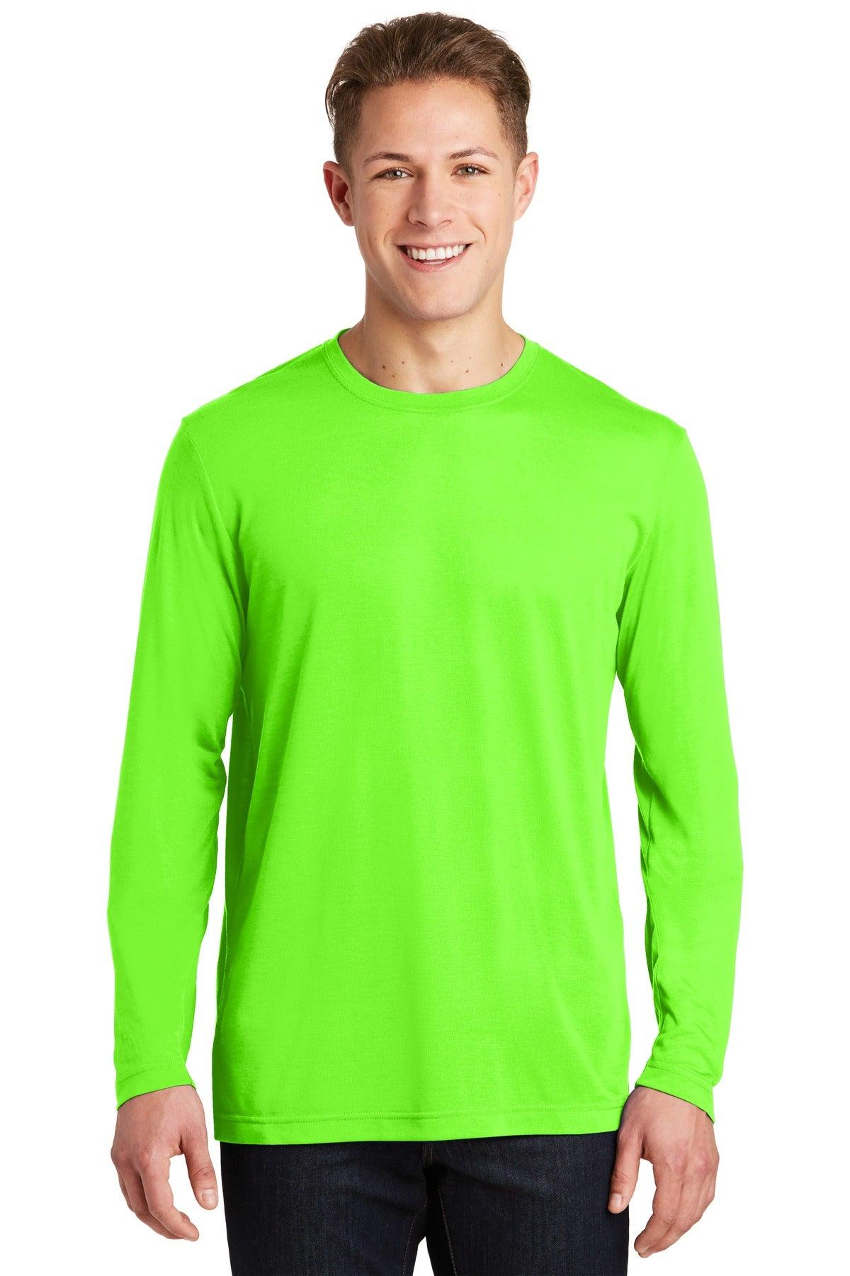 Sport-Tek Long Sleeve PosiCharge Competitor Cotton Touch Tee. ST450LS - Dresses Max
