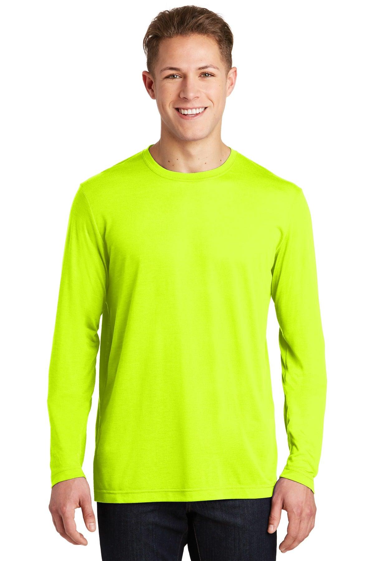 Sport-Tek Long Sleeve PosiCharge Competitor Cotton Touch Tee. ST450LS - Dresses Max
