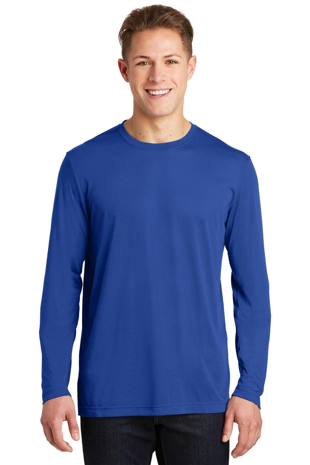 Sport-Tek Long Sleeve PosiCharge Competitor Cotton Touch Tee. ST450LS - Dresses Max