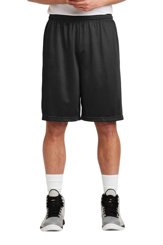 Sport-Tek Long PosiCharge Classic Mesh Short. ST515 - Dresses Max
