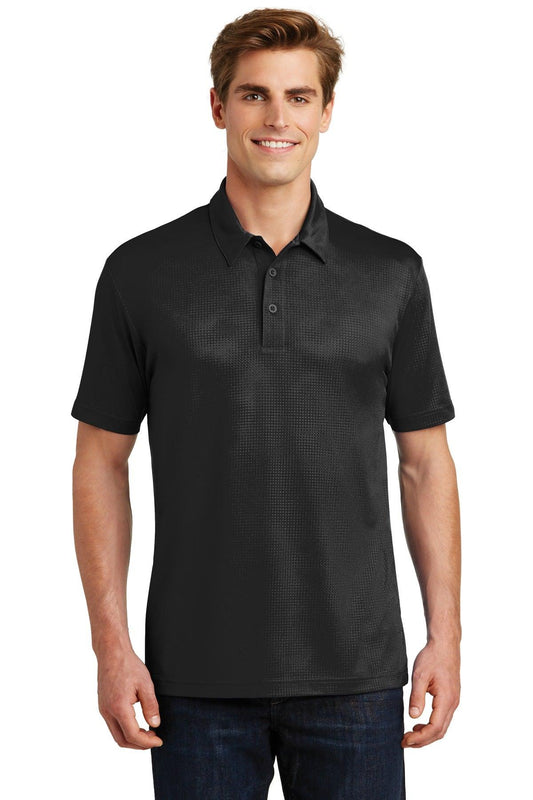 Sport-Tek Embossed PosiCharge Tough Polo . ST630 - Dresses Max