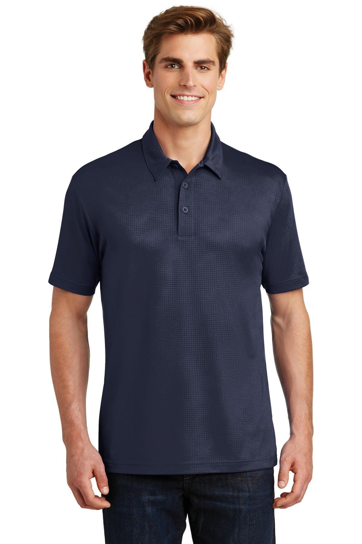 Sport-Tek Embossed PosiCharge Tough Polo . ST630 - Dresses Max