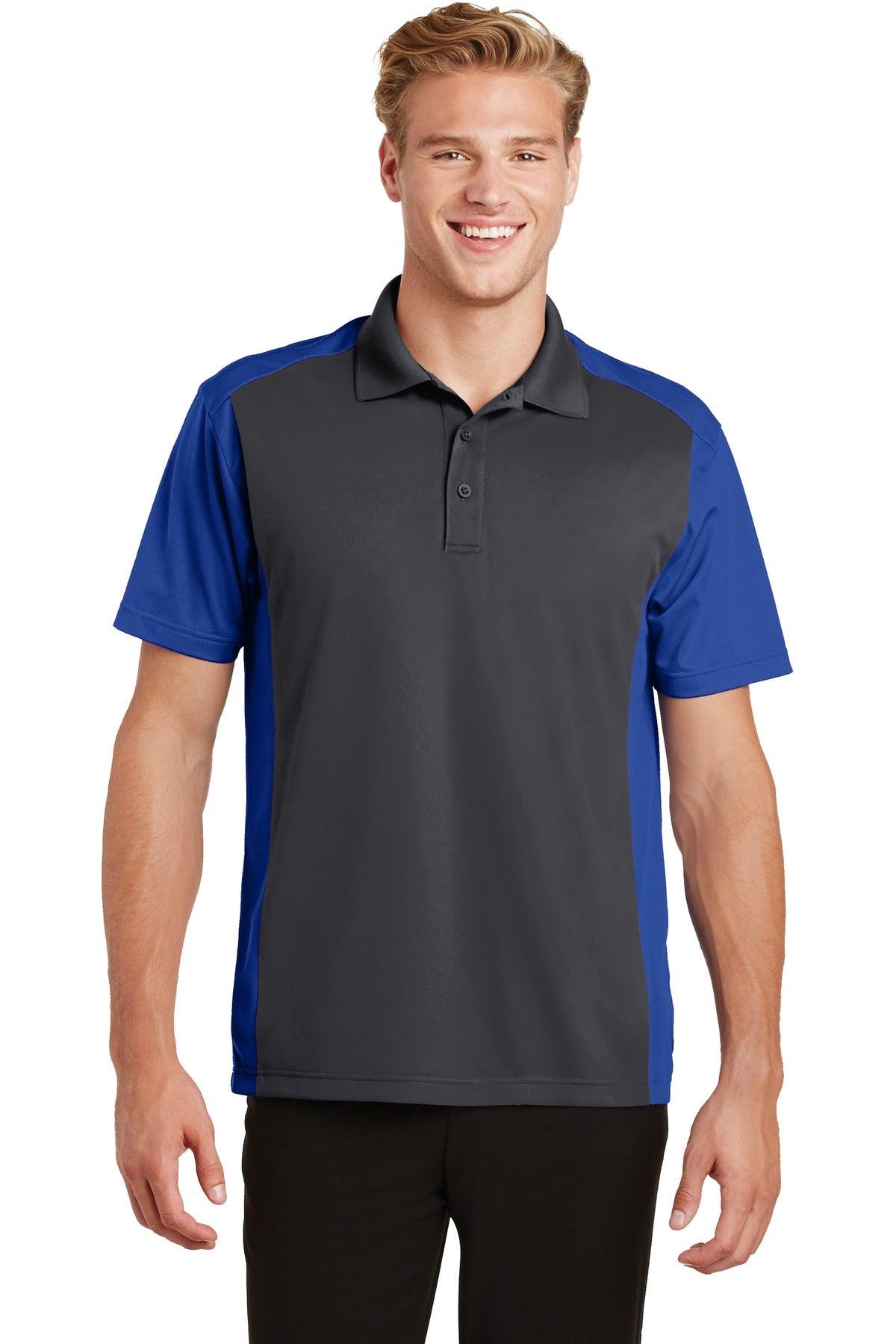 Sport-Tek Colorblock Micropique Sport-Wick Polo. ST652 - Dresses Max