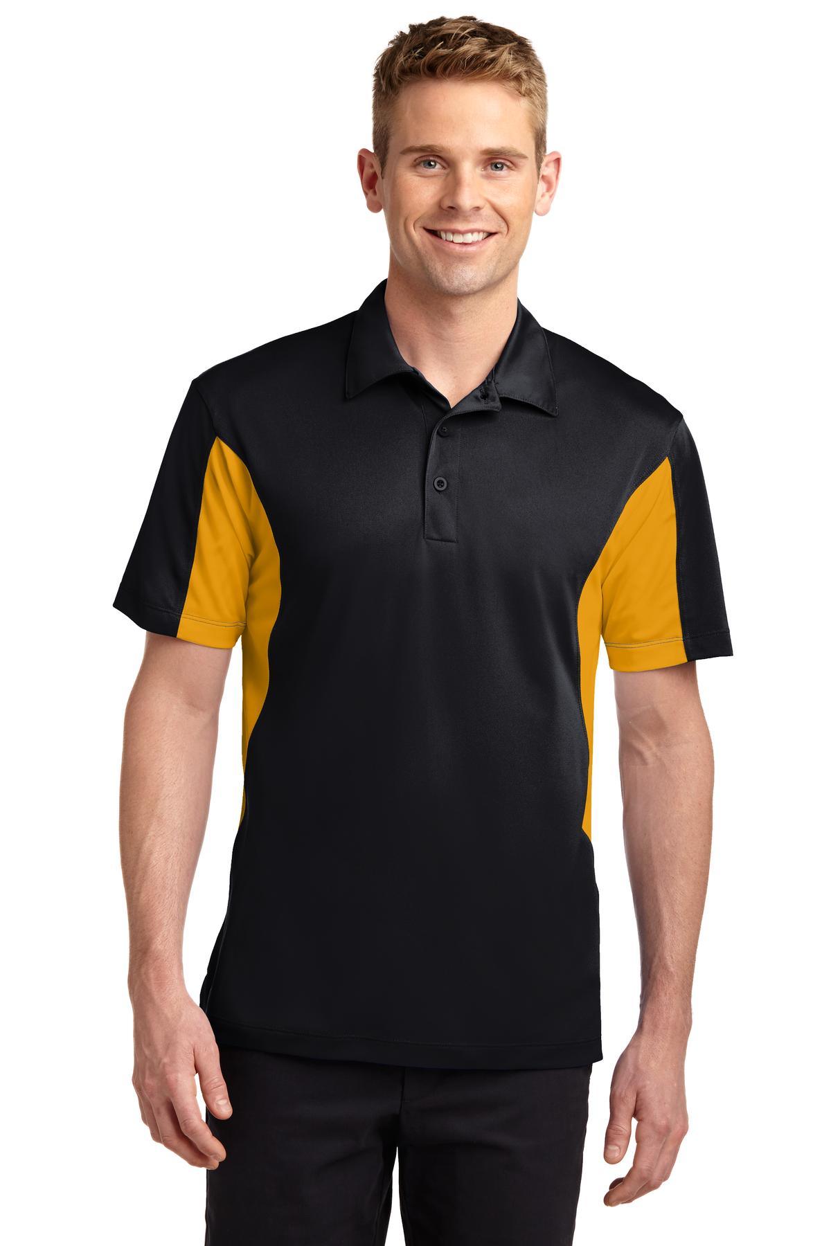Sport-Tek Side Blocked Micropique Sport-Wick Polo. ST655 - Dresses Max