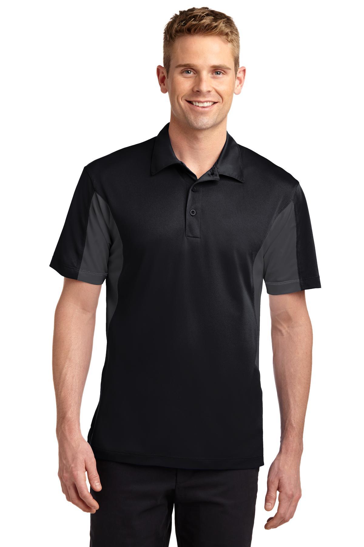 Sport-Tek Side Blocked Micropique Sport-Wick Polo. ST655 - Dresses Max