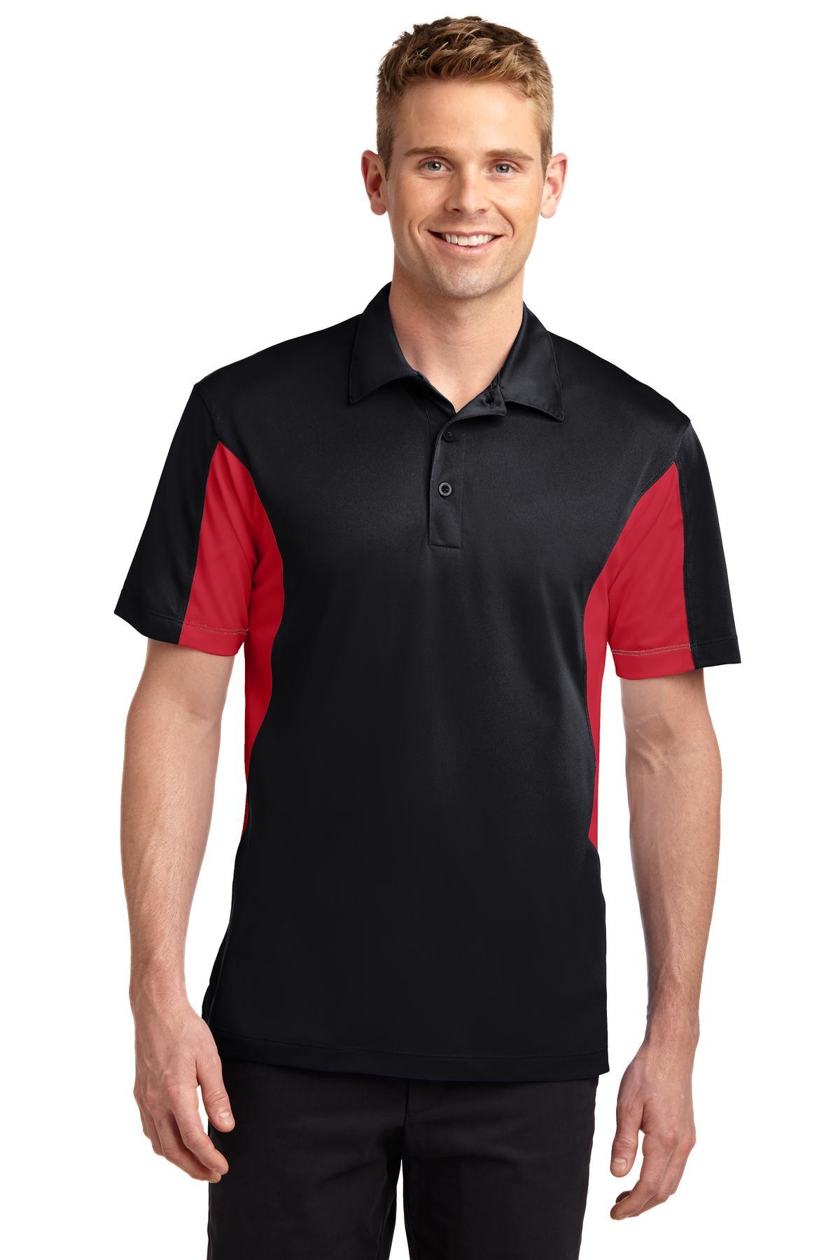 Sport-Tek Side Blocked Micropique Sport-Wick Polo. ST655 - Dresses Max