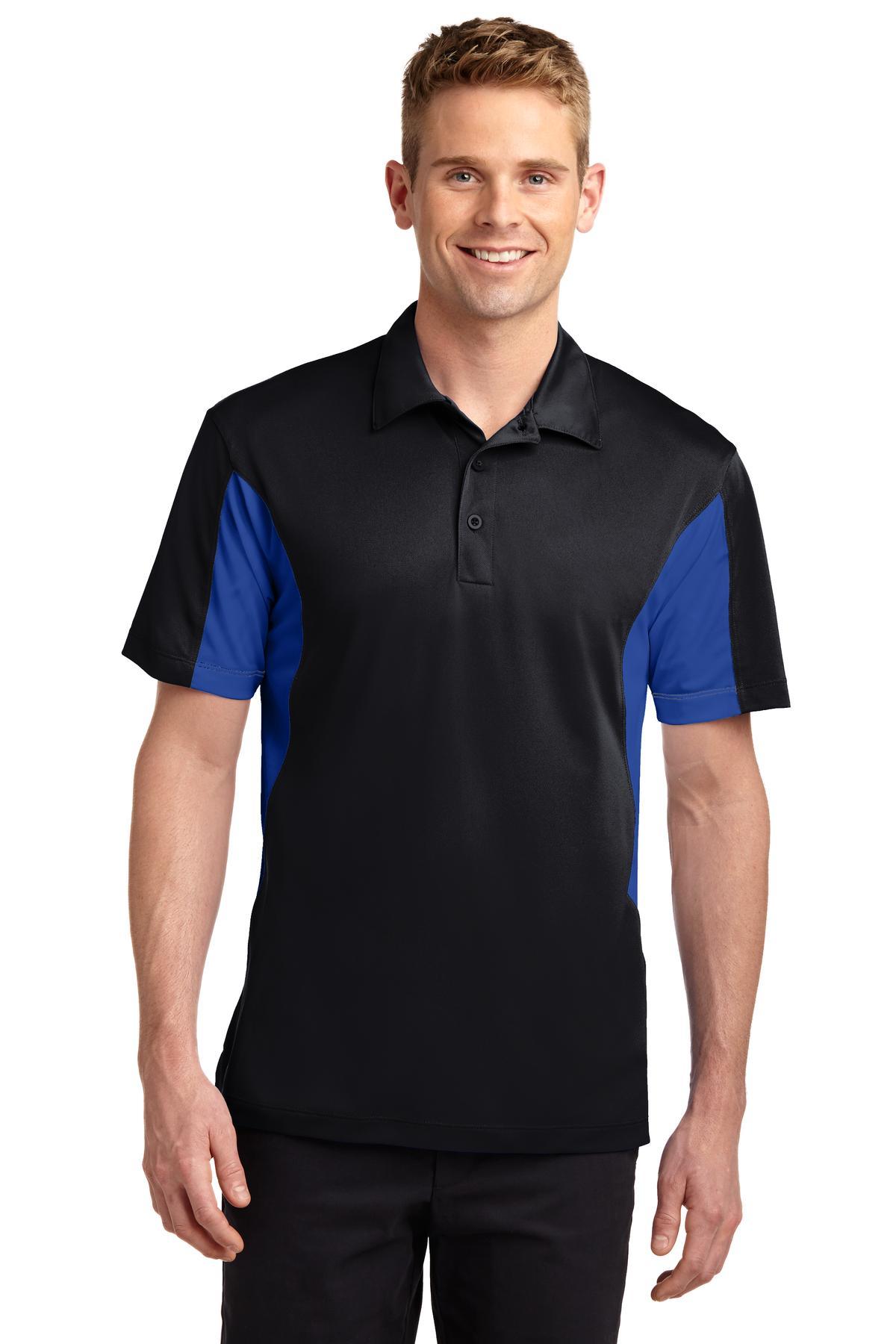 Sport-Tek Side Blocked Micropique Sport-Wick Polo. ST655 - Dresses Max