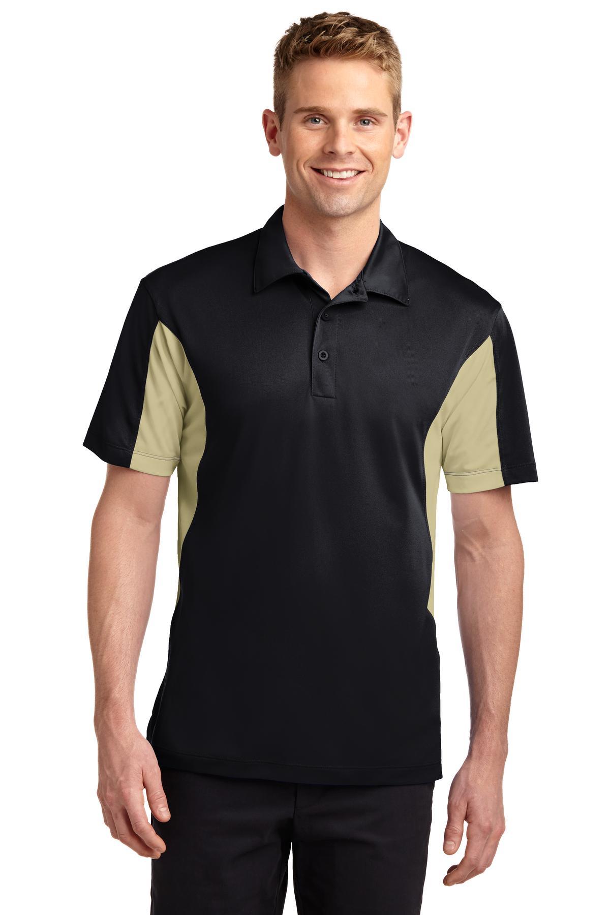 Sport-Tek Side Blocked Micropique Sport-Wick Polo. ST655 - Dresses Max