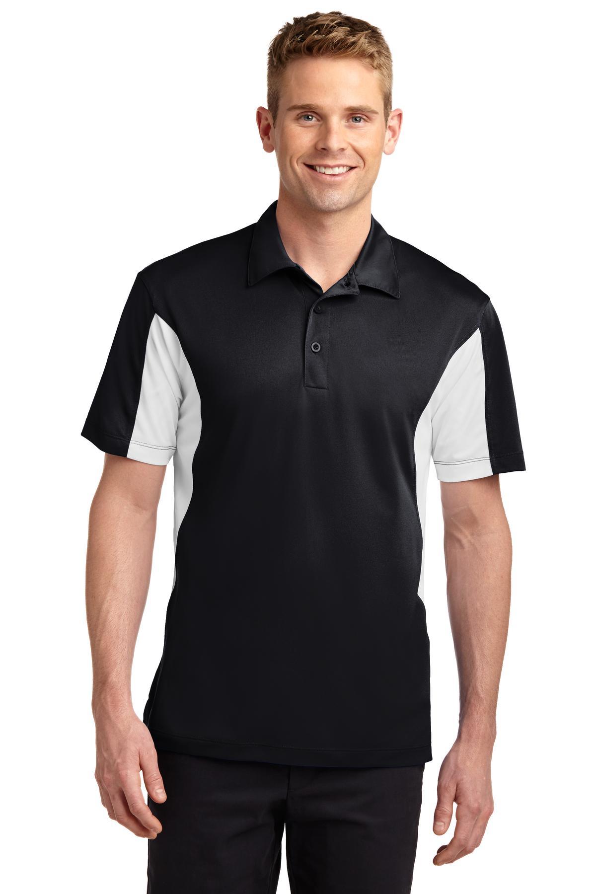 Sport-Tek Side Blocked Micropique Sport-Wick Polo. ST655 - Dresses Max