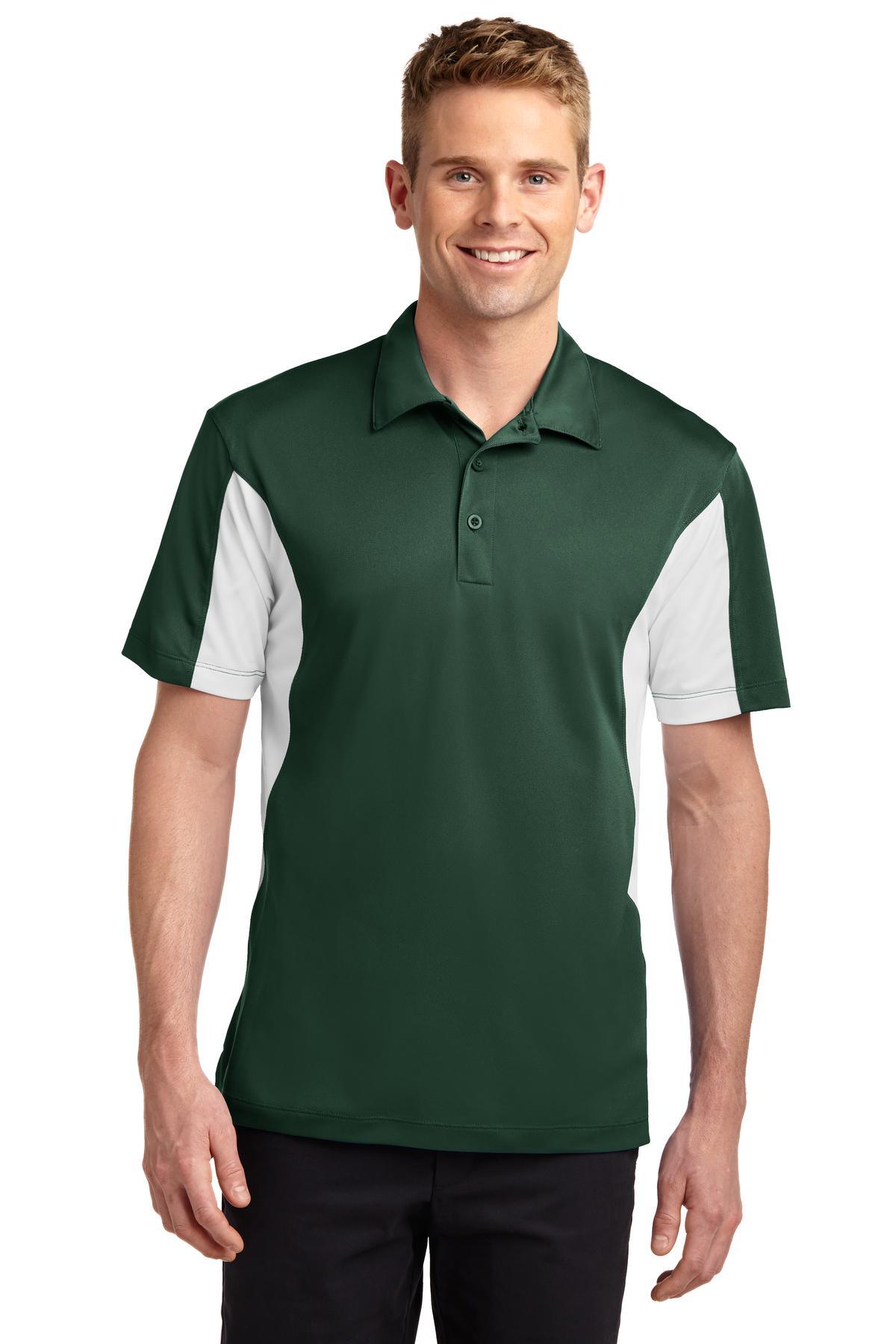 Sport-Tek Side Blocked Micropique Sport-Wick Polo. ST655 - Dresses Max