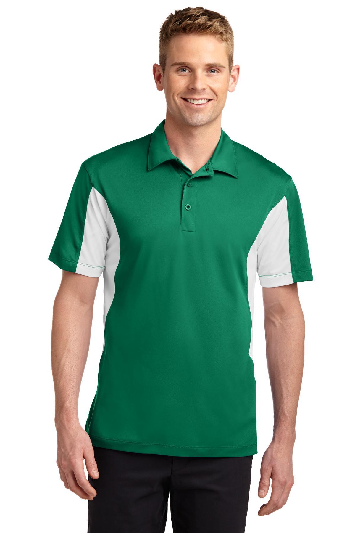 Sport-Tek Side Blocked Micropique Sport-Wick Polo. ST655 - Dresses Max