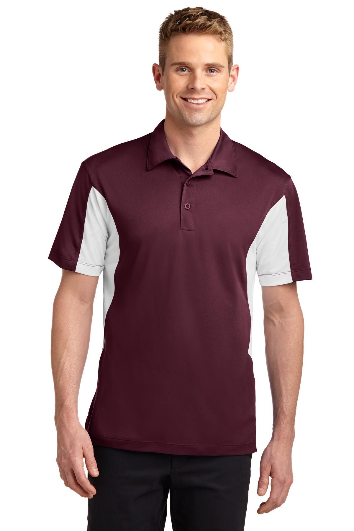 Sport-Tek Side Blocked Micropique Sport-Wick Polo. ST655 - Dresses Max