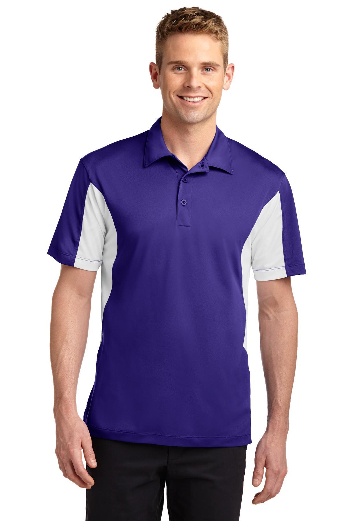 Sport-Tek Side Blocked Micropique Sport-Wick Polo. ST655 - Dresses Max